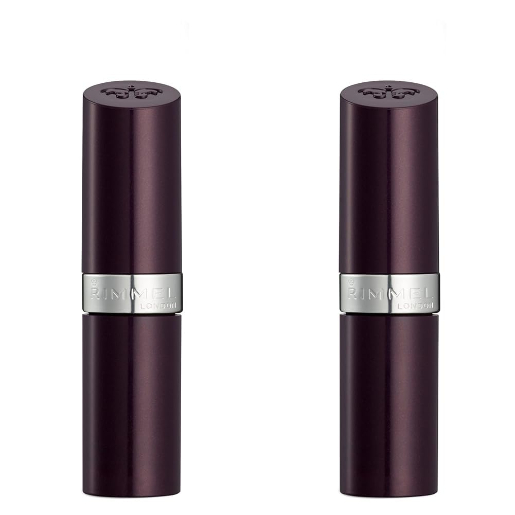 Rimmel London Lasting Finish Lipstick, 264 Coffee Shimmer, 4 g (Pack of 2)