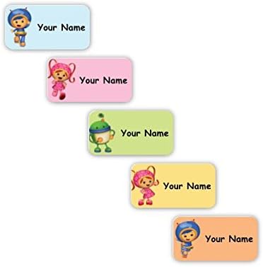 Team Umizoomi™ Personalized Waterproof No-Sew Laundry Safe Stick-on Labels for Clothing (Team Umizoomi™)
