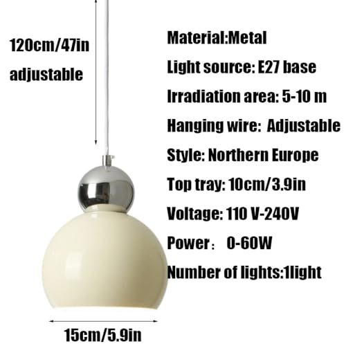 Lámpara colgante industrial E27 con sombra de metal que maximiza la luz de techo 7