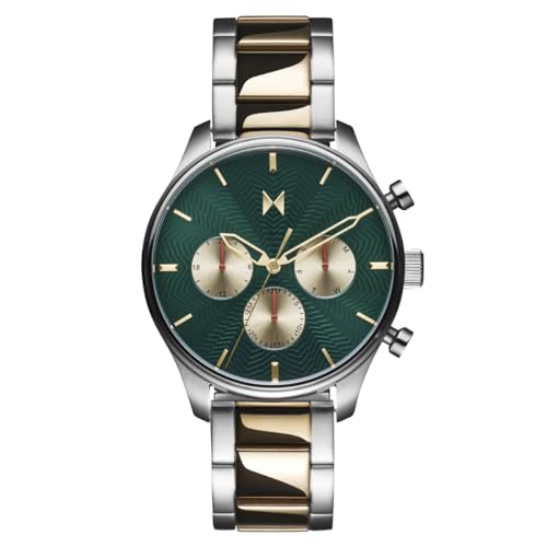 Image of MVMT Men's Airhawk - Pilot Watch - Military Analog Wristwatch - Aviator - Minimalist Water-Resistant 5 ATM /50 Meters Timepiece - Interchangeable Watch Bands - 42mm