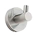 Alno A8380-SN Contemporary I Modern Robe Hooks, Satin Nickel