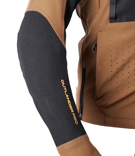Image of Rynox Outlander Pro Jacket CE Certified Class AA - Motorcycle Riding Jacket | Impact Protection | Abrasion Resistance | Water Resistant | Shoulder, Elbow, Back, Chest Protectors