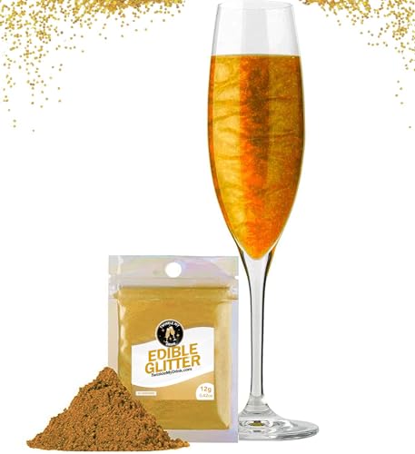 🥂 PER OLTRE 60 BEVANDE - 12 g di polvere glitterata sono sufficienti per oltre 60 bevande, cocktail, alcolici, spumanti o liquori. I nostri glitter per bevande renderanno il vostro gender reveal, il vostro matrimonio o la vostra festa di compleanno ancora più speciale.