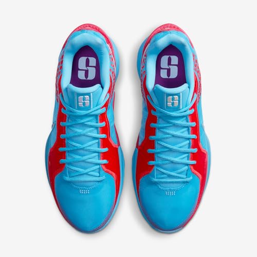 Nike Sabrina 2 Basketball Shoes (Baltic Blue/Light Crimson/Glacier Blue/White)4