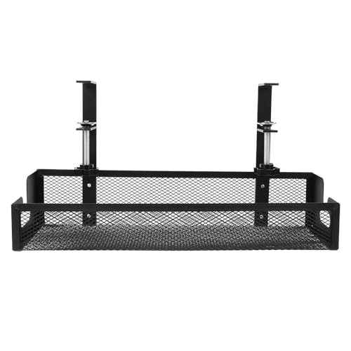 COLLBATH Bandeja Organizadora de Cables para Escritorio, 40cm Negra, Sin Taladro, para Oficina y Hogar miniatura 1