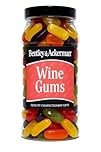 Wine Gums - (700g) Original Retro Wine Gums Sweets Gift Jar By Bentley & Ackerman's Sweet Shop.
