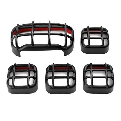Grille de phare moto noir mat antichoc pour Trail 125 et Hunter Cub