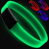 Light Up Dog Collar One-Time Fit Waterproof LED...