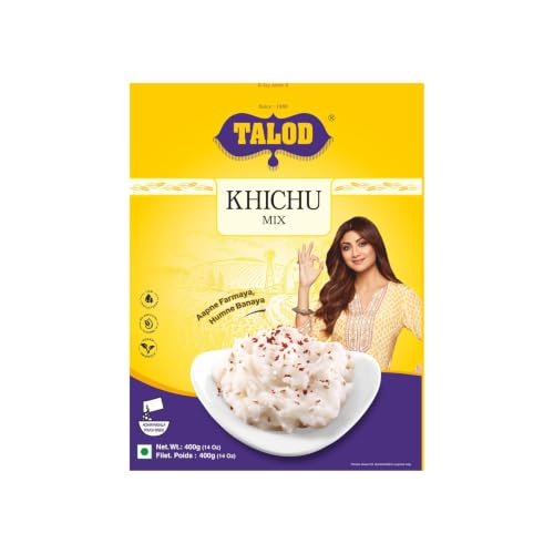 Image of Talod Gota Instant Mix Flour | Crispy & Soft Bhajiya Style Snack | Ready-to-Cook Gujarati Pakora Premix | Authentic Taste | 100% Vegetarian | Easy & Quick Tea-Time & Party Breakfast - 400gm