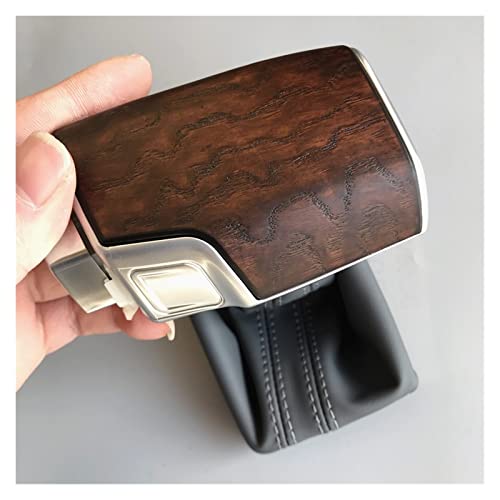 EBEBE Car Leather Chrome Gear Shift Knob Shift Knobs Compatible with