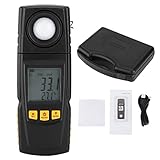 Medidor de luz, luminómetro Termistor Digital NTC para medir la Temperatura para medir la iluminancia