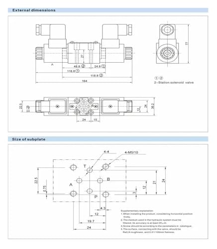 Vanne électromagnétique d'inversion à commutation rapide DC24V - 5