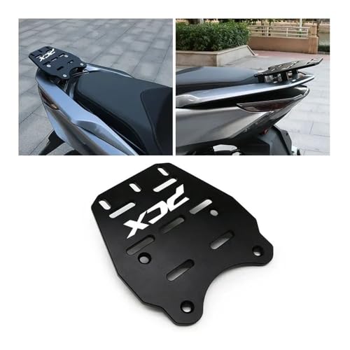 Boîte rangement PCX 150 avec fixation rétractable arrière moto