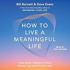 How to Live a Meaningful Life Audiolibro Por Bill Burnett, Dave Evans arte de portada