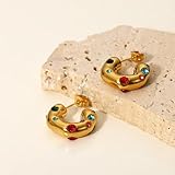 Zoom IMG-1 callaron orecchini a cerchio da Zoom IMG-1 callaron orecchini a cerchio da