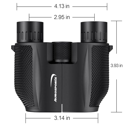 Aurosports AEDC1001 10X25 Binoculars For Adults And Kids, Large View Compact Binoculars With Low Light Vision, Easy Focus Small Binoculars For Bird Watching Outdoor Travel Sightseeing Concert Hunting Hiking thumb #8