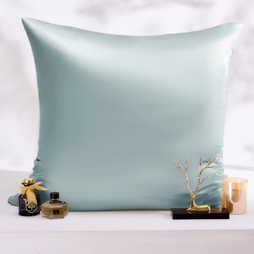 Vielit Satin Kissenbezug 60x60 2pc, wie EIN Seidenkissenbezug Sage Grün – Ansicht 5