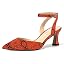 Orange Snakeskin