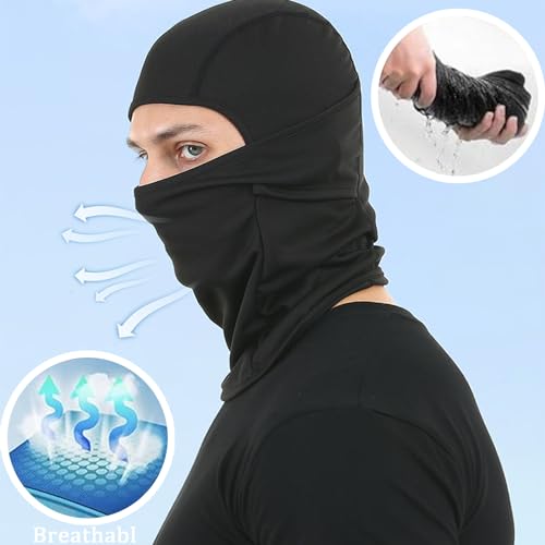 Máscara de esquí personalizada para hombres y mujeres, balaclava infantil para ciclismo y motocicleta con nombre o logo personalizado miniatura 3