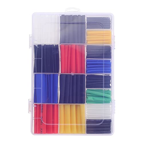 iplusmile Tubos Termoretráctiles De Colores Kit De Envoltura Retráctil para Cables Eléctricos para Organización y Protección De Cables Variedad