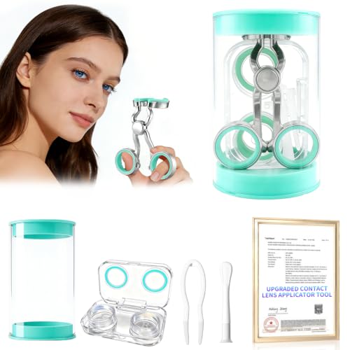 Image of 2026 Upgraded Contact Lens Applicator Tool (Light Green)