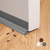 【Amplia gama de aplicaciones】: Este sello de puerta inferior mide 93 cm de largo y es adecuado para todo tipo de puertas. Se puede utilizar para puertas blindadas, puertas blindadas, puertas de dormitorios, cocinas y baños. El material de PVC es muy suave, no daña el suelo, es más resistente al desgaste y dura más
