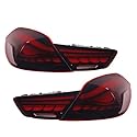 Autorücklichter 4PCS Auto Hinten Rückleuchten Für BMW 6er F06 F12 F13 2010-2017 Modifizierte Bremse(2PCS Red) Autorücklichter 4PCS Auto Hinten Rückleuchten Für BMW 6er F06 F12 F13 2010-2017 Modifizierte Bremse(2PCS Red)