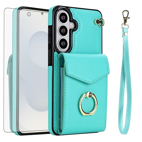 Coque Samsung S26 Plus Incassable Asuwish FQZHKB UK Bleu - Dos Antirayure Rebords Surelevés