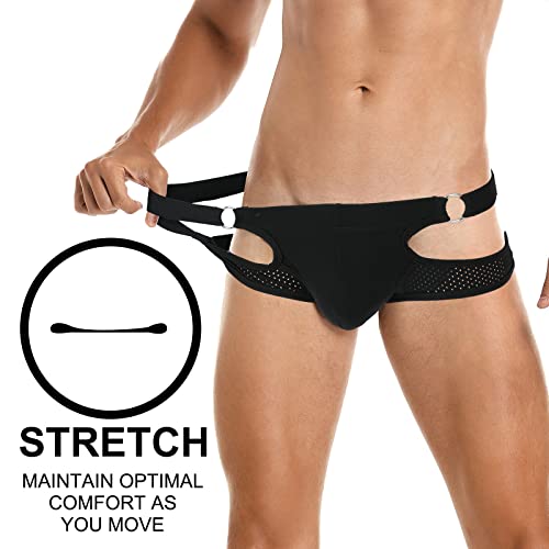 SKYSPER Men's Jock Strap Athletic Supporter For Men Sexy Jockstrap Male Underwear3