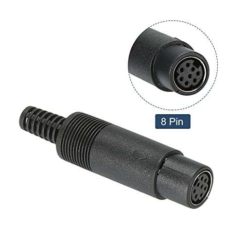 Patikil S-Video DIN Mini Socket 8 Pin Pack de 5 miniatura 4