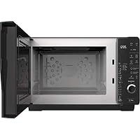 Bauknecht ExtraSpace Crisp MW 427 SL/Kombination Grill und Mikrowelle/Maximale Flexibilität-Ohne Drehteller/ 800 W/ 25 L Garraum/Grill 1000 W/Crisp-Funktion/Dampfgarfunktion/AutoClean, Silber – Ansicht 7