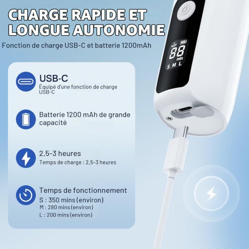 YOZISS Portable Nébuliseur Aérosol Pour Adulte Enfant bébé – vue 4