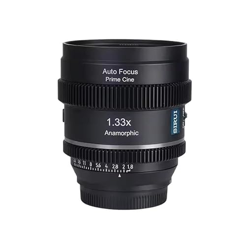 20mm 40mm T1.8 1.33x S35 Anamorphic Cine Lens Auto Focus Cinema With STM Motor,Compatible For Sony E Nikon Z Fuji X M4/3 L Mount