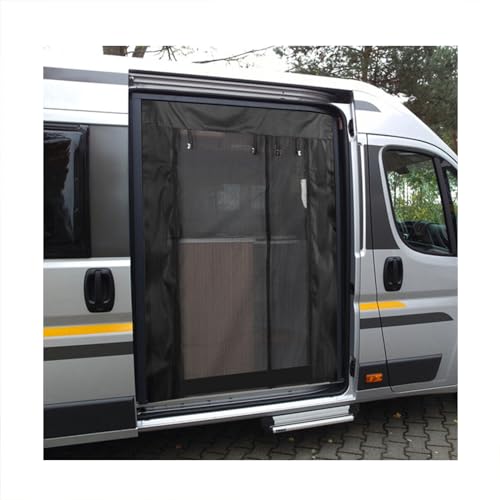 Moustiquaire camping-car magnétique pour porte coulissante