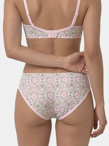 Image of Enamor Women Low Waist Bikini Panty Soft Comfort Nylon Brief - P165