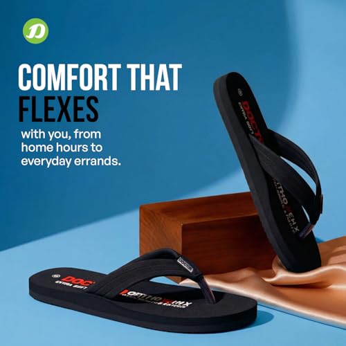 Image of DOCTOR EXTRA SOFT Thong Arch Support Ortho Slippers for Women|Orthopedic Diabetic & Stylish|Lightweight Comfortable & Casual|Pregnancy Anti-Skid Bedroom Daily Use House Flip-Flops Ladies & Girls D-15