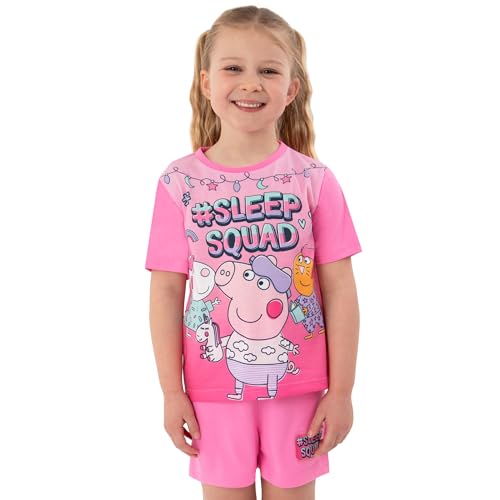 Peppa Pig Pajamas, Short Sleeve Girls Pajamas, Pajama Set For Summer, Kids Pj Sets2
