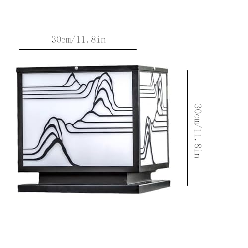 Luz de la puerta de la cabeza de la pared impermeable exterior solar LED 6