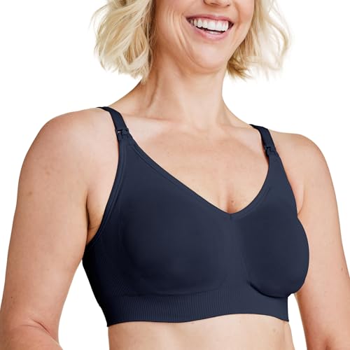 Image of Bravado Designs Nursing Bras for Breastfeeding, Body Silk Seamless Wireless Bras for Women, Full Coverage Maternity Bra