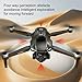 4.5-inch Screen Drone with 5G Remote Control, Brushless Motor, Obstacle Avoidance, 4K Adjustable Triple Lens, Horizontal/Vertical Shooting (6k1B)