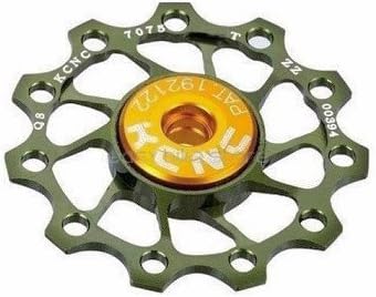 KCNC 2pcs Jockey Wheel Pulley Ultra Light 12T Bike Rear Derailleur - red Black Blue Silver Green Gold