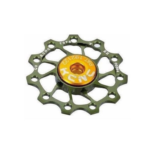 KCNC 2pcs Jockey Wheel Pulley Ultra Light 12T Bike Rear Derailleur - red Black Blue Silver Green Gold