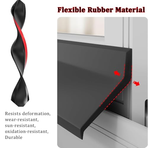 Burlete autoadhesivo protector para un hogar silencioso y libre de viento 4