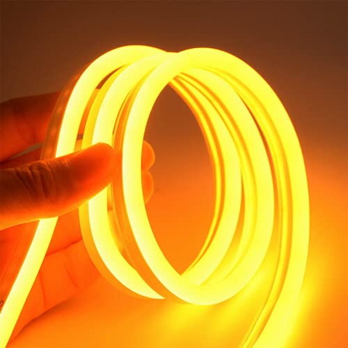 Tira de LED Flexible 12V Waterproof 5m Color Amarillo miniatura 1