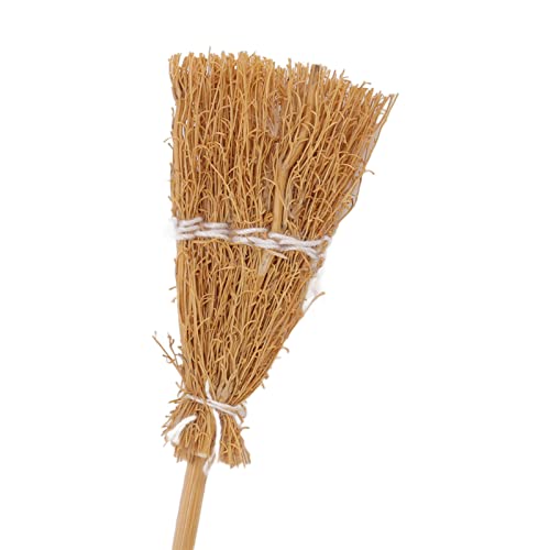 20 Pçs Vassoura De Bruxa Em Miniatura Modelos De Vassoura De Bruxa Artesanal DIY Artesanato Corda Br