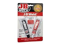 J-B Weld 8265S Cold Weld Steel Reinforced Epoxy with Hardener, 2 oz by J-B Weld