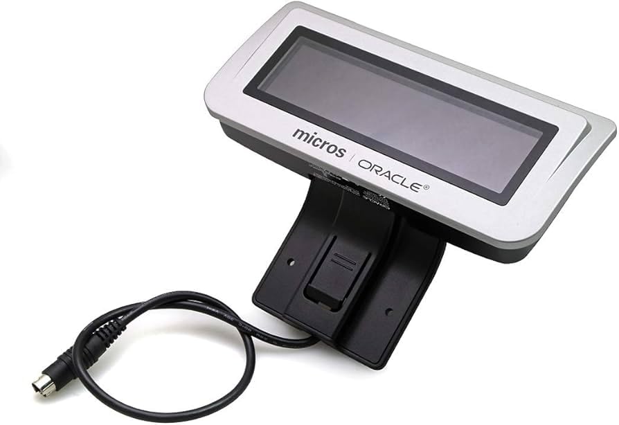 COMPUCLEARMICROS Oracle LCD Rear Display Series 2 for EPOS POS WS6, 7321806
