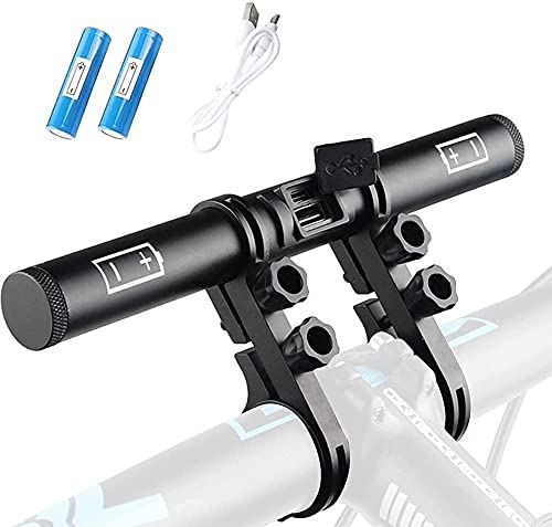 Fahrrad Lenker Extender, 20,5cm USB Wiederaufladbare Fahrradlenker...