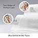 Face Towels - Ultra Soft and Thick Disposable Face Towelettes for Women - Biodegradable Facial Towels for Sensitive Skin - Face Cleansing, Makeup Removal, 10x12 Extra Large - 50 Pack