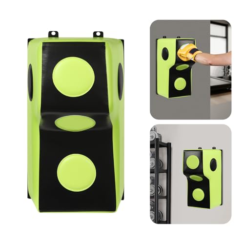 Wall Mount Punching Bag, Wall Punching Pad for Adults, Boxing Wall Punching Pad up to 881.85 Lbs, Space-Saving Boxing Training Equipment for Hooks, Wall Mounted Uppercut Boxing Bag